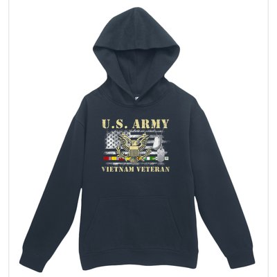 Us Army Vietnam Veteran United States Vietnam Veteran Retired Urban Pullover Hoodie