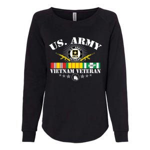 Us Army Vietnam Veteran Usa Flag Vietnam Vet Flag Women Womens California Wash Sweatshirt