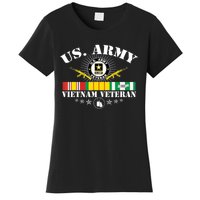 Us Army Vietnam Veteran Usa Flag Vietnam Vet Flag Women Women's T-Shirt