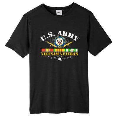 Us Army Vietnam Veteran Veteran Vietnam Army Tall Fusion ChromaSoft Performance T-Shirt