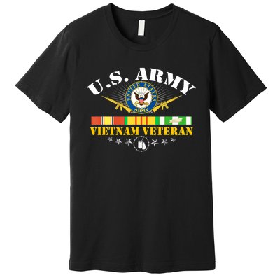 Us Army Vietnam Veteran Veteran Vietnam Army Premium T-Shirt