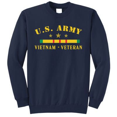 Us Army Vietnam Veteran Tall Sweatshirt