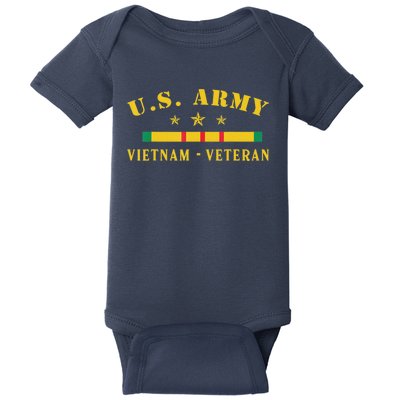 Us Army Vietnam Veteran Baby Bodysuit