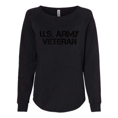 U.S. Army Veteran Army Veterans Gifts Womens California Wash Sweatshirt