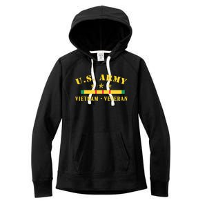 US Army Vietnam Veteran Women's Fleece Hoodie