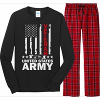 US Army Veteran Gift Long Sleeve Pajama Set