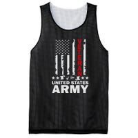 US Army Veteran Gift Mesh Reversible Basketball Jersey Tank