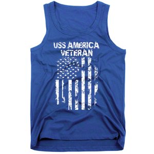 Uss America Veteran Funny Gift Tank Top