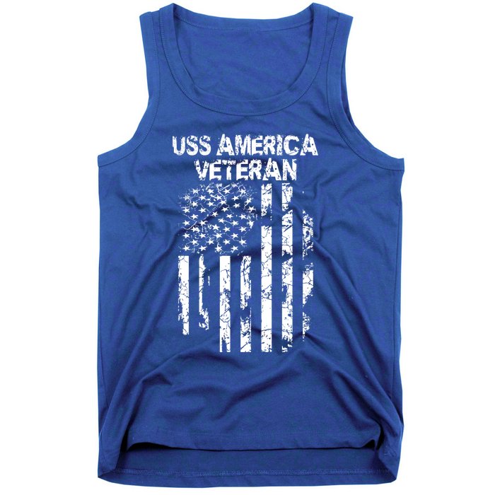 Uss America Veteran Funny Gift Tank Top