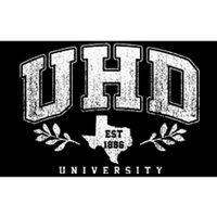 Uhd Arch Vintage College University Athletic Sports Bumper Sticker