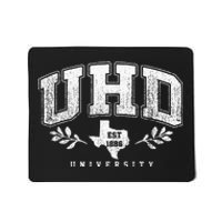 Uhd Arch Vintage College University Athletic Sports Mousepad