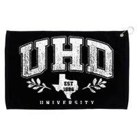 Uhd Arch Vintage College University Athletic Sports Grommeted Golf Towel