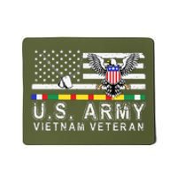 Us Army Vietnam Veteran Usa Flag Patriotic DD214 Mousepad