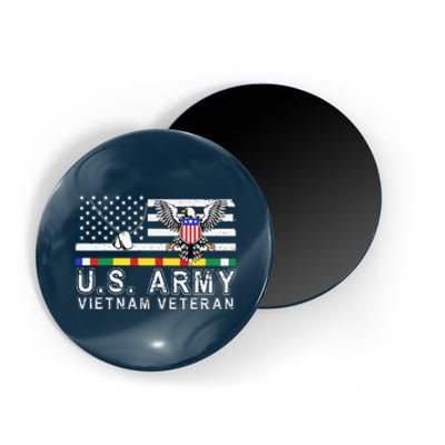 Us Army Vietnam Veteran Usa Flag Patriotic DD214 Magnet