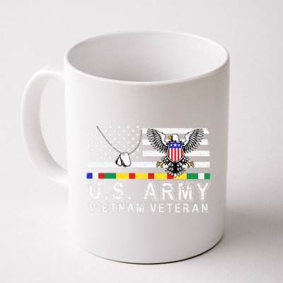 Us Army Vietnam Veteran Usa Flag Patriotic DD214 Coffee Mug