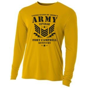 US Army Veteran Fort Campbell Kentucky Cooling Performance Long Sleeve Crew