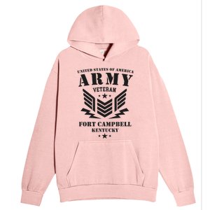 US Army Veteran Fort Campbell Kentucky Urban Pullover Hoodie