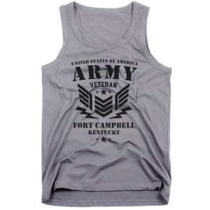 US Army Veteran Fort Campbell Kentucky Tank Top