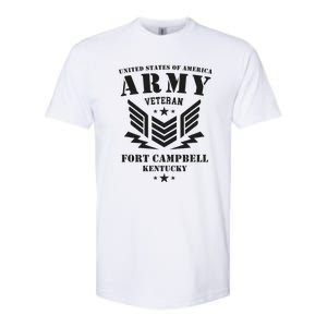 US Army Veteran Fort Campbell Kentucky Softstyle CVC T-Shirt