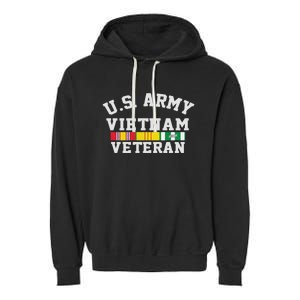 Us Army Vietnam Veteran Veteran's Day Gift Garment-Dyed Fleece Hoodie