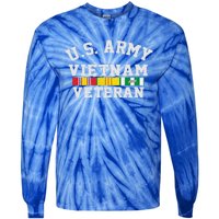 Us Army Vietnam Veteran Veteran's Day Gift Tie-Dye Long Sleeve Shirt