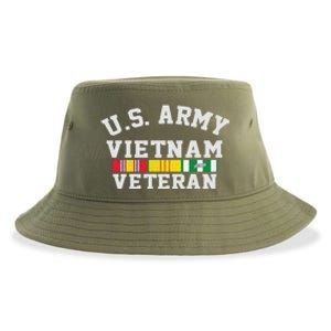 Us Army Vietnam Veteran Veteran's Day Gift Sustainable Bucket Hat