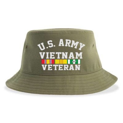 Us Army Vietnam Veteran Veteran's Day Gift Sustainable Bucket Hat