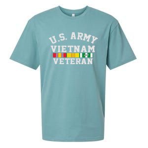 Us Army Vietnam Veteran Veteran's Day Gift Sueded Cloud Jersey T-Shirt