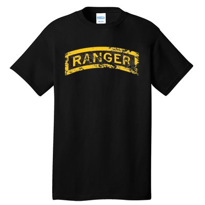 US Army Vintage Ranger Tab Tall T-Shirt