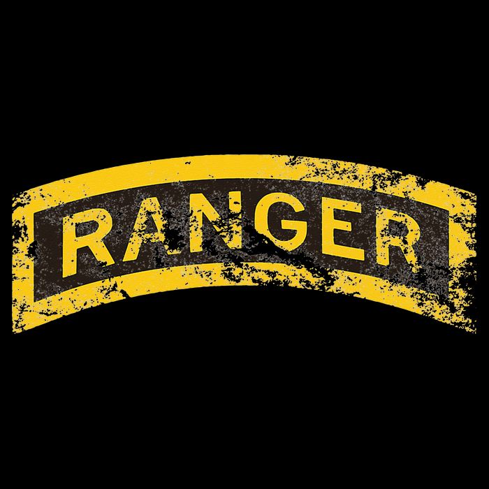 Vintage Ranger Tab Button