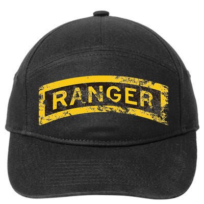 Vintage Ranger Tab 7-Panel Snapback Hat
