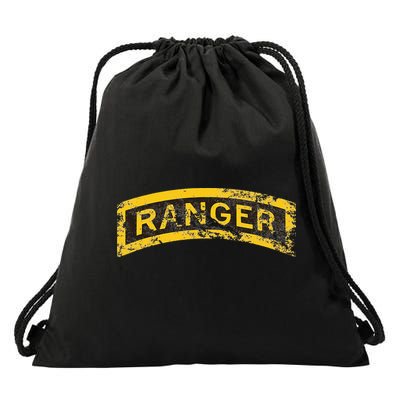 Vintage Ranger Tab Drawstring Bag