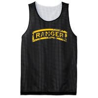 US Army Vintage Ranger Tab Mesh Reversible Basketball Jersey Tank