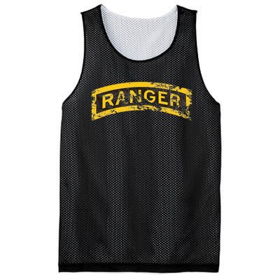 US Army Vintage Ranger Tab Mesh Reversible Basketball Jersey Tank