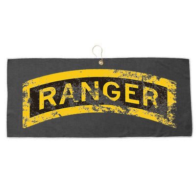 Vintage Ranger Tab Large Microfiber Waffle Golf Towel