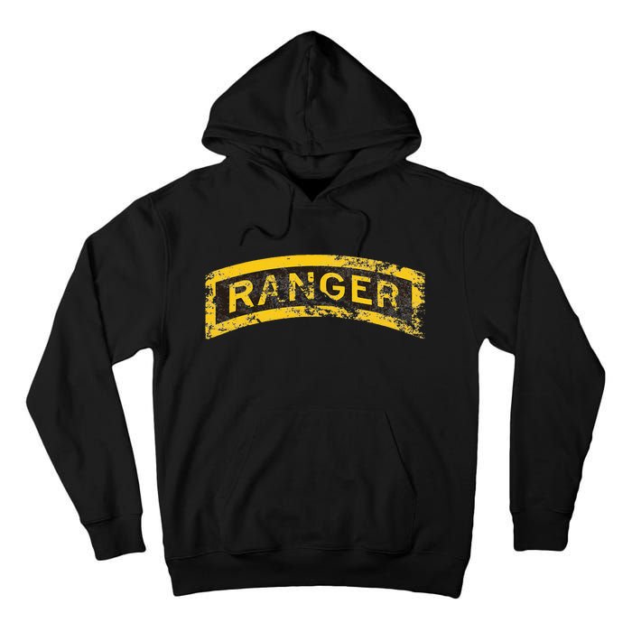 US Army Vintage Ranger Tab Tall Hoodie