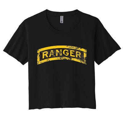 Vintage Ranger Tab Crop Top