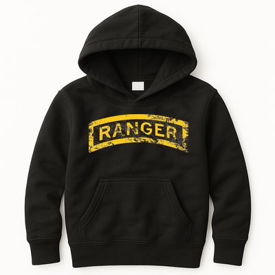 Vintage Ranger Tab Kids Hoodie