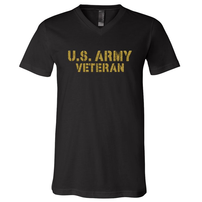 U.S. Army Veteran V-Neck T-Shirt