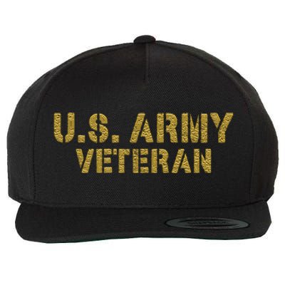 U.S. Army Veteran Wool Snapback Cap