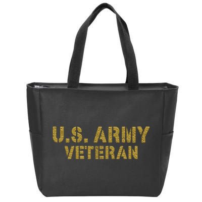 U.S. Army Veteran Zip Tote Bag