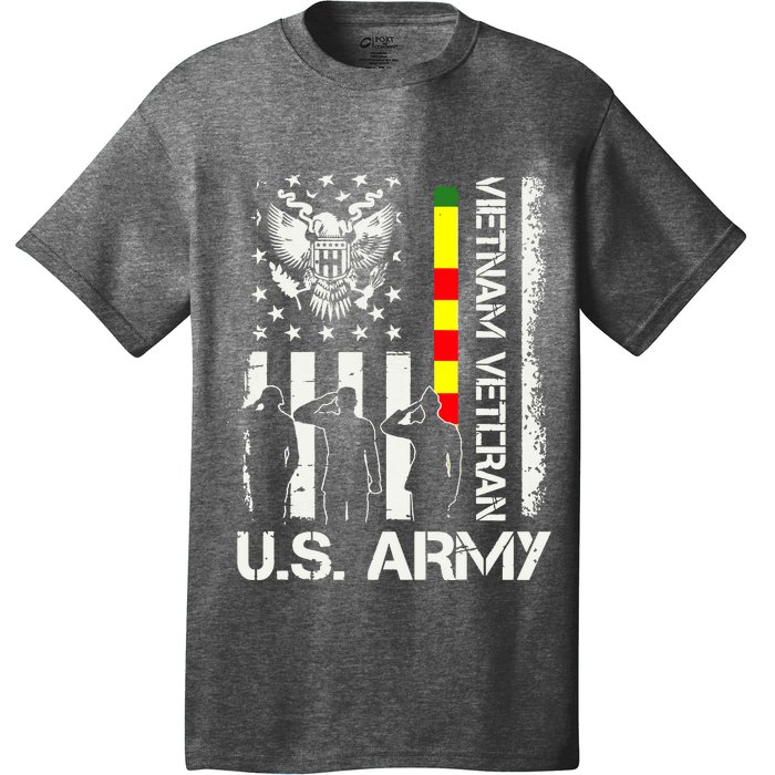 US Army Vietnam Veteran USA Flag | Veteran Vietnam Army T-Shirt