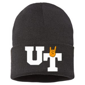 Ut Austin Workout Gear Sustainable Knit Beanie