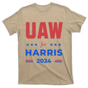 United Auto Workers For Harris 2024 Uaw Red Strike Kamala T-Shirt