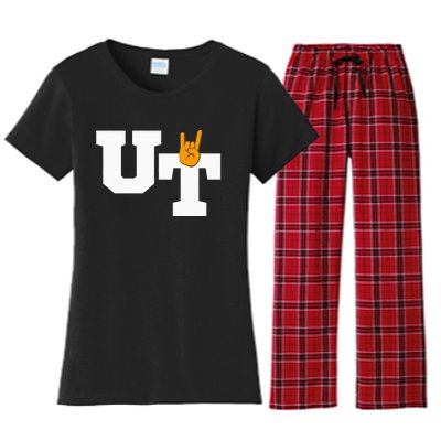 UT Austin Workout Gear Women's Flannel Pajama Set