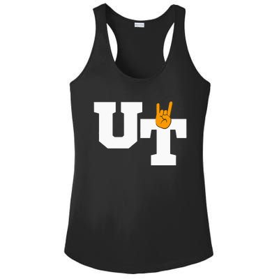 UT Austin Workout Gear Ladies PosiCharge Competitor Racerback Tank