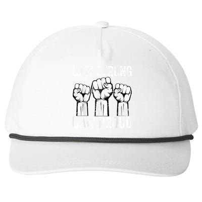 United Auto Workers UAW Strong UAW Proud UAW Strike Snapback Five-Panel Rope Hat