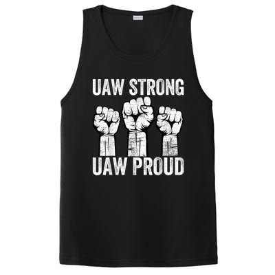 United Auto Workers UAW Strong UAW Proud UAW Strike PosiCharge Competitor Tank