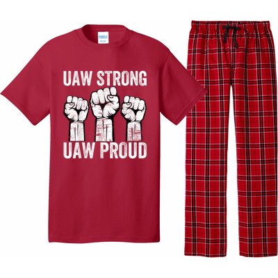 United Auto Workers UAW Strong UAW Proud UAW Strike Pajama Set