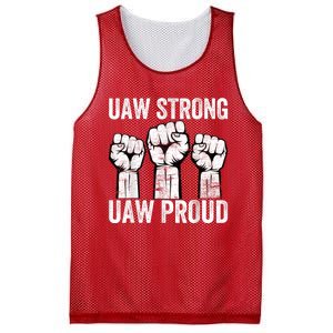 United Auto Workers UAW Strong UAW Proud UAW Strike Mesh Reversible Basketball Jersey Tank